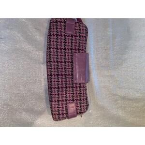 Women's Banana Republic Purple Tweed & leather Clutch